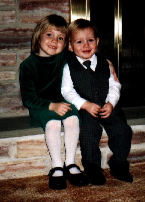 Are we two arorable kids or what?!