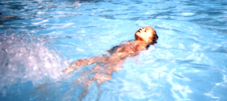 I'm getting pretty good at swimming on my back, too!