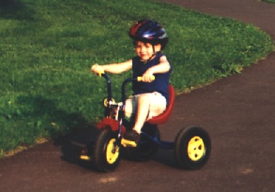 I pedal a mean tricycle...