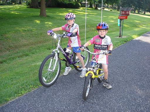 Jason pedaled the 1 K, and I pedaled the 20 miles for my 2nd year!