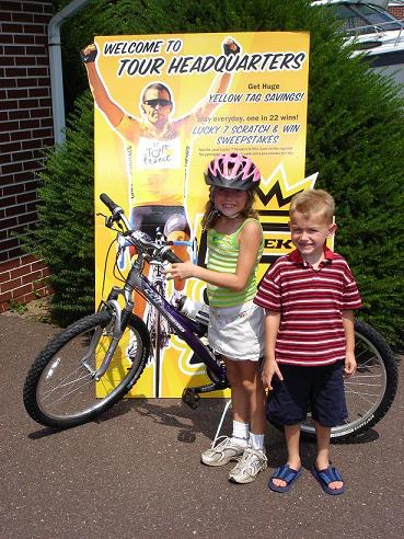 The next day I pedaled my new bike 23 miles :).