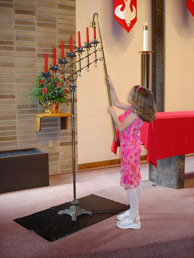 Acolyte in training...