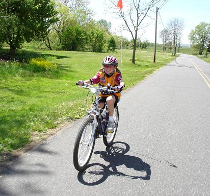 21 hilly miles on May 7, 2006