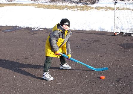 Hockey is cool!