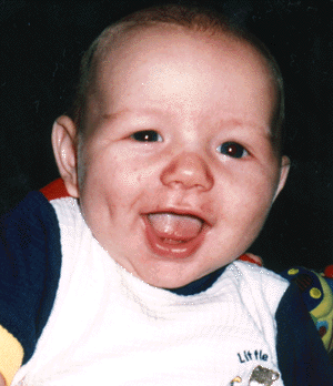 A Smiling No-So-Little Boy....